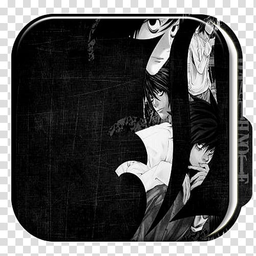 Carpetas Death Note Especial L, death note L ( icon transparent background PNG clipart