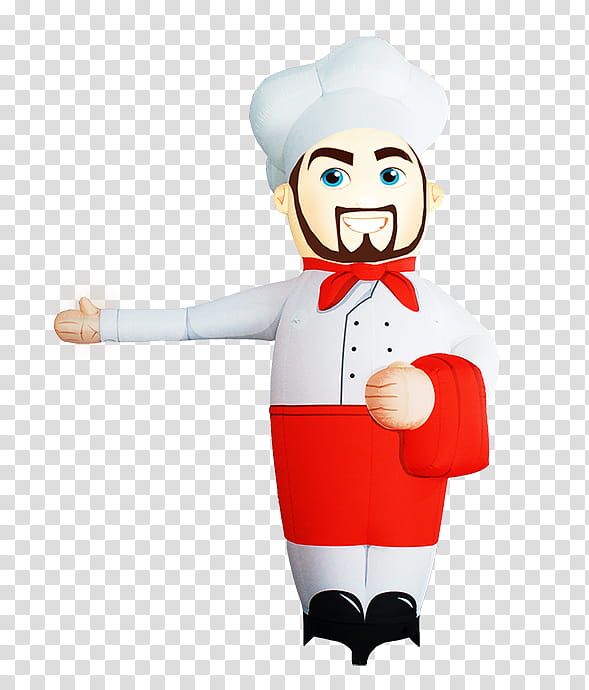Santa Claus, Restaurant, Advertising, Cook, Cafe, Santa Claus M, Inflatable, Mascot transparent background PNG clipart