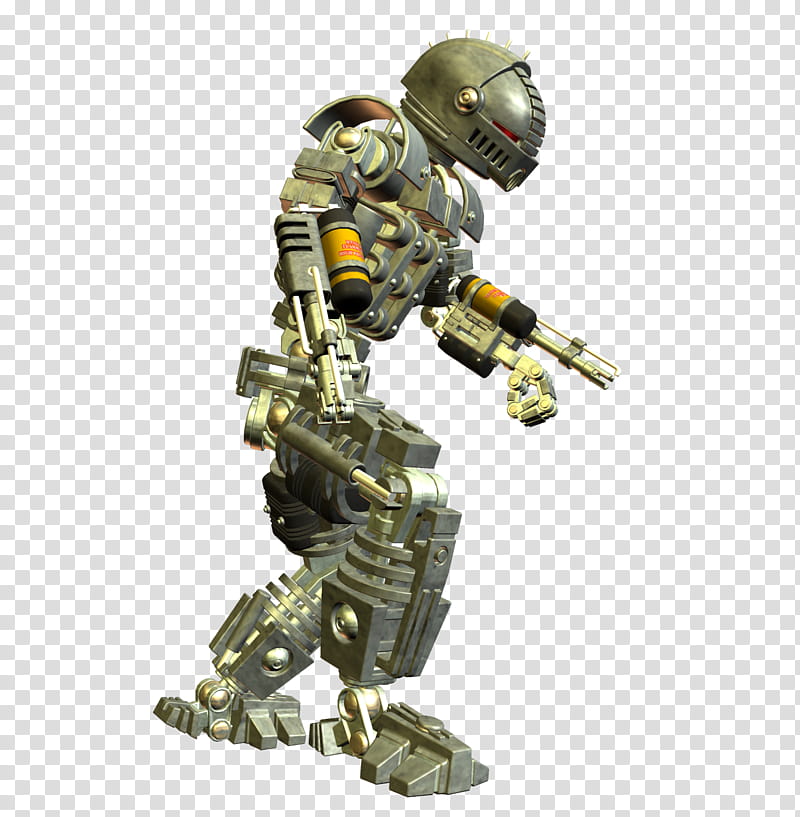 Battle Bot , brown robot character transparent background PNG clipart