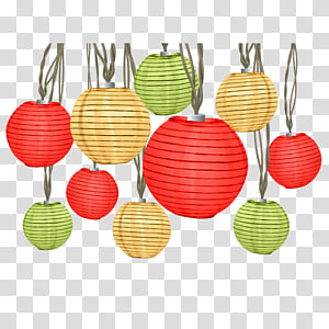 round assorted-color decors transparent background PNG clipart thumbnail