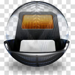 Sphere   , black and gray electronic chip illustration transparent background PNG clipart