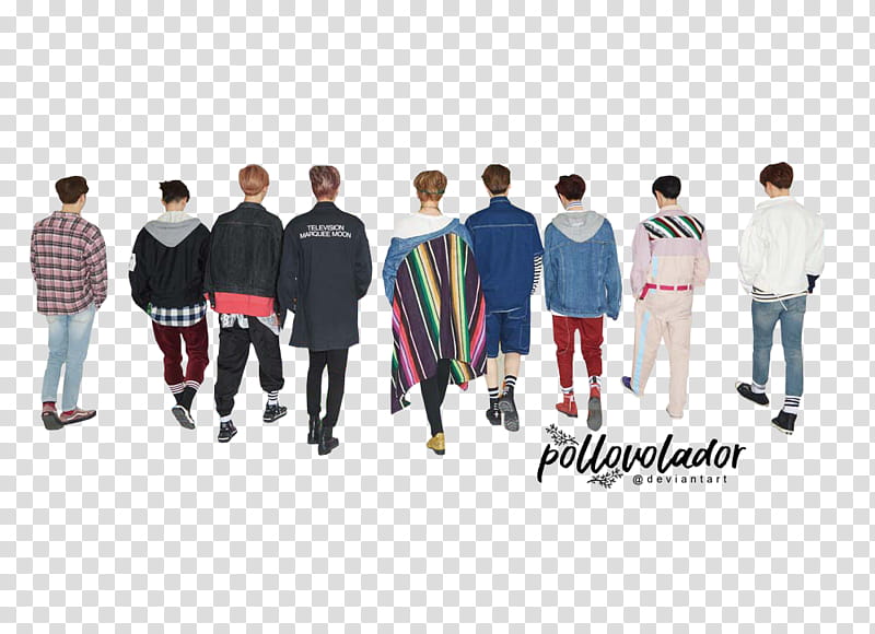 NCT  Chain Album Covers, man facing backwards transparent background PNG clipart