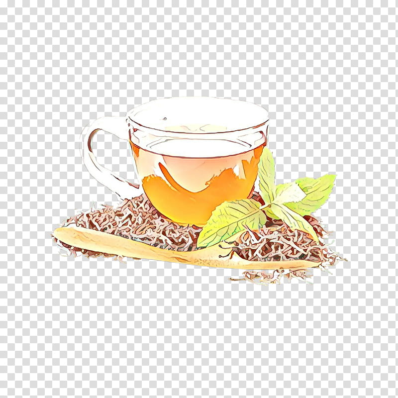 tea serveware tableware chinese herb tea drink, Cartoon, Food, Earl Grey Tea, Plant, Saucer, Teacup transparent background PNG clipart