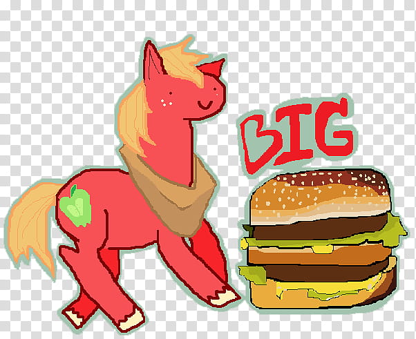 AT Big Burger transparent background PNG clipart