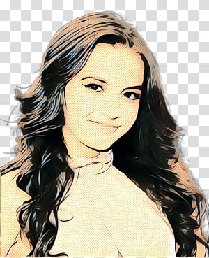 Retro, Pop Art, Vintage, Long Hair, Hair Coloring, Black Hair, Brown Hair, Layered Hair transparent background PNG clipart thumbnail