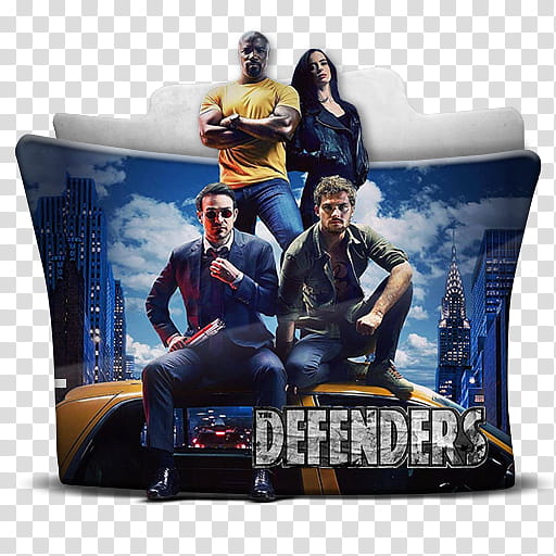 The Defenders folder icon v, The Defenders v transparent background PNG clipart