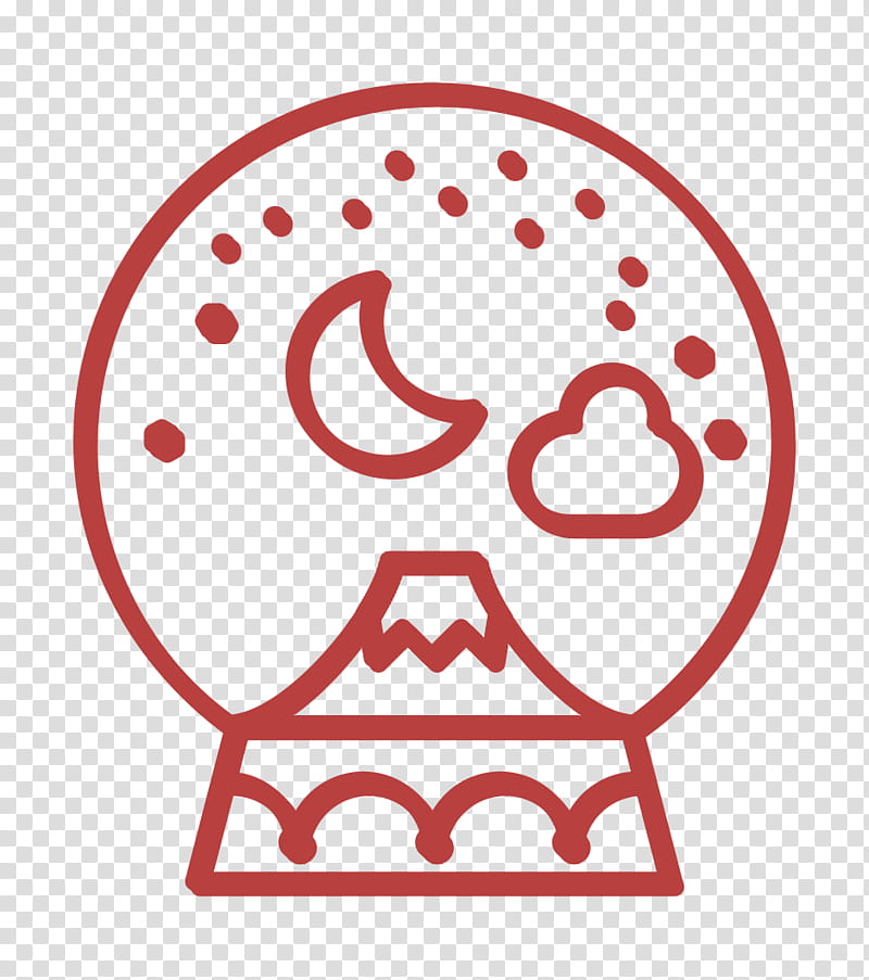 decor icon decoration icon mountain icon, Snow Icon, Snowglobe Icon, Winter Icon, Line Art, Sticker, Smile transparent background PNG clipart