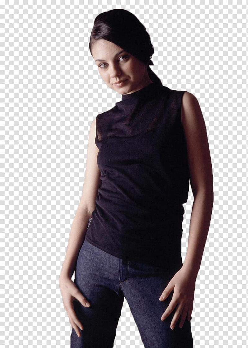 Mila Kunis transparent background PNG clipart