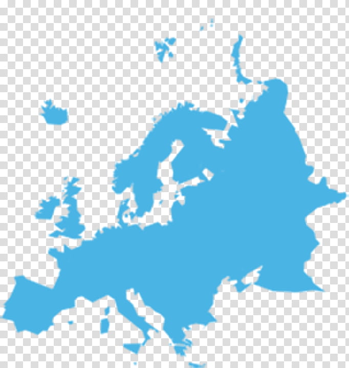 Cartoon Cloud, Europe, European Union, Blue, Sky, Map, Area, World transparent background PNG clipart