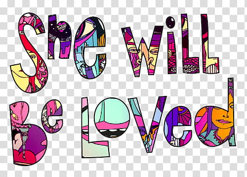 Overlays, she will be loved tet transparent background PNG clipart