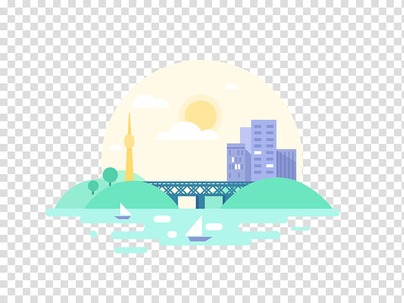 Skyline City, Flat Design, Cartoon, Human Settlement, Logo, Architecture, Diagram transparent background PNG clipart