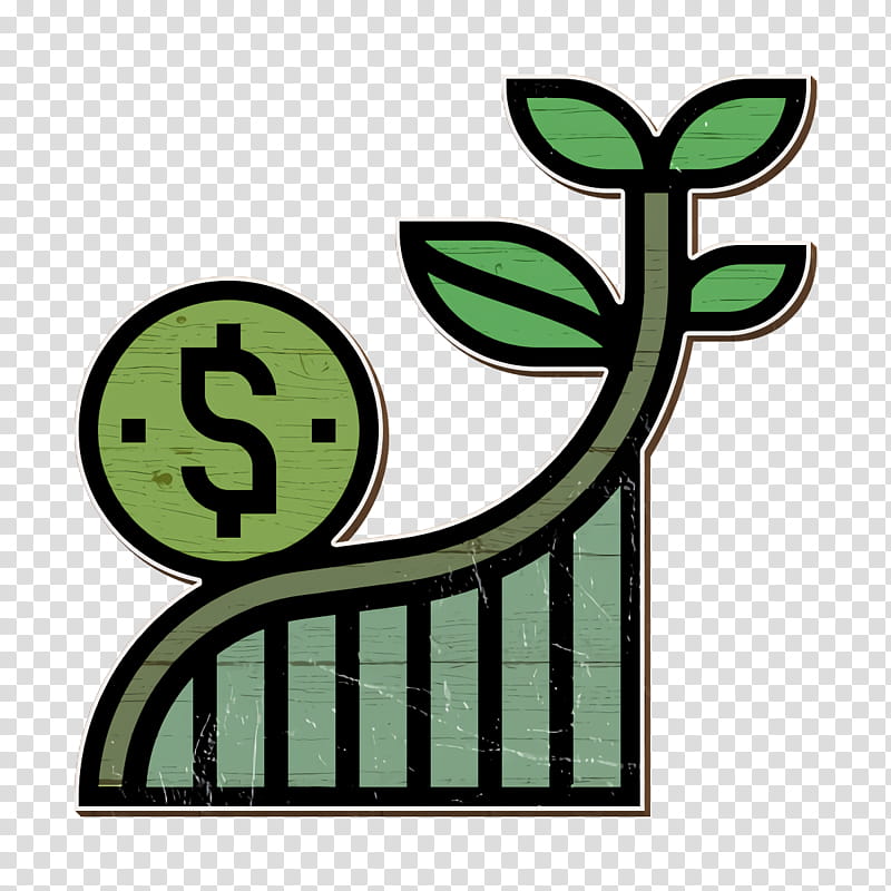 Sprout icon Investment icon Growth icon, Green, Symbol, Logo transparent background PNG clipart