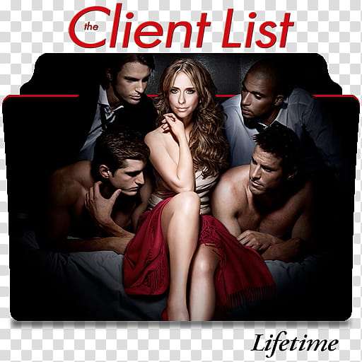 The Client List series and season folder icons, The Client List ( transparent background PNG clipart