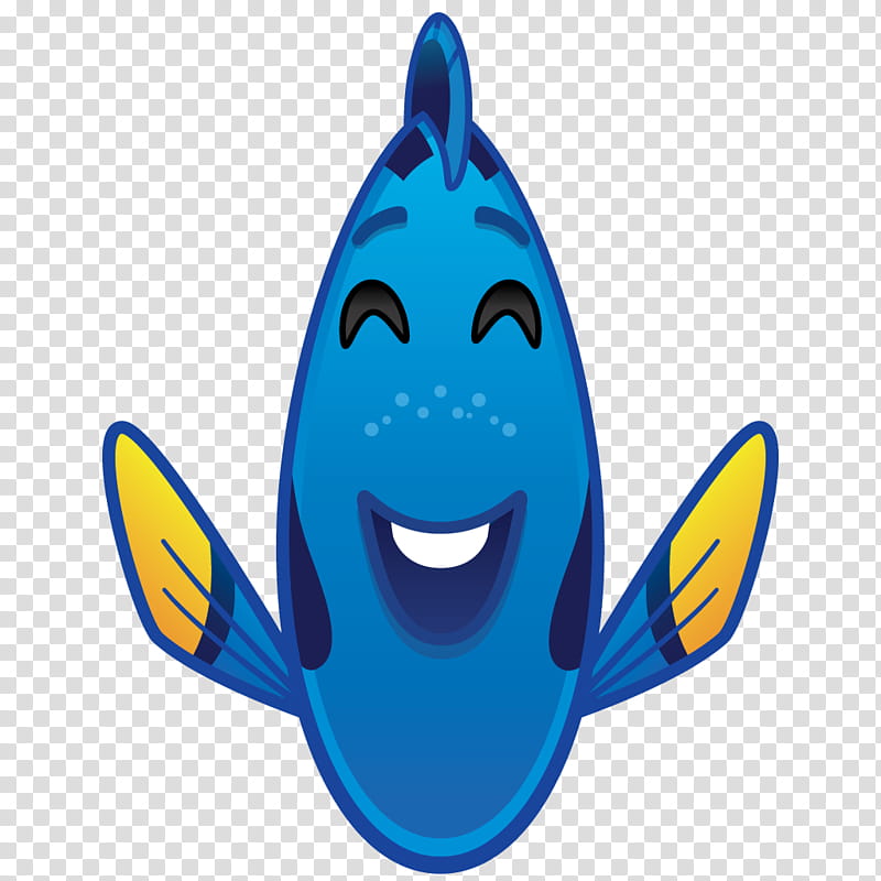 Dory emoji transparent background PNG clipart