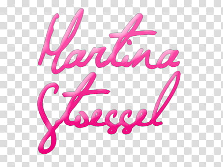 Texto Martina Stoessel transparent background PNG clipart