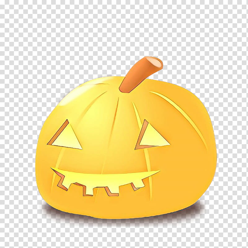 Pumpkin, Cartoon, Calabaza, Yellow, Orange, Jackolantern, Fruit, Cucurbita transparent background PNG clipart