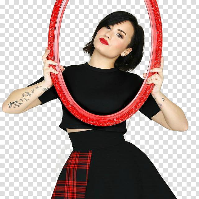 Demi Lovato IHeart Radio shoot transparent background PNG clipart
