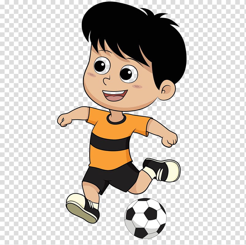 Boy football soccer, Cartoon, Soccer Ball, Soccer Kick, Football Player,  Soccer Player transparent background PNG clipart | HiClipart