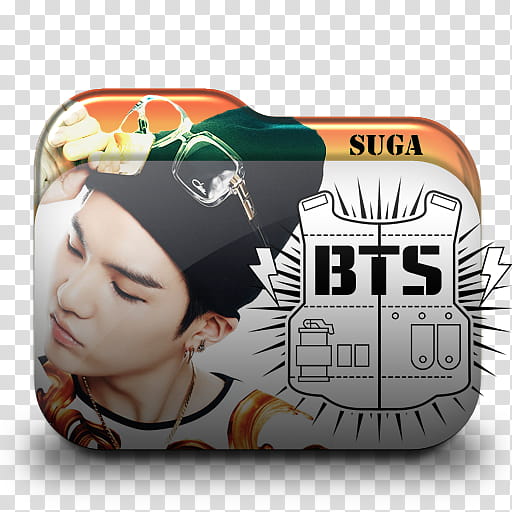 BTS Folder Icon , Suga, BTS Suga transparent background PNG clipart