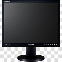 LCDicon, Samsung SyncMaster XL LCD Monitor, Samsung flat screen monitor transparent background PNG clipart