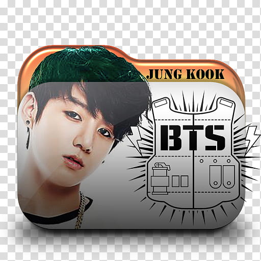BTS Folder Icon , Jung Kook, Jung Kook BTS folder icon transparent background PNG clipart