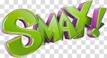 Mattel SMAX Smaxit Toy Line Logo transparent background PNG clipart
