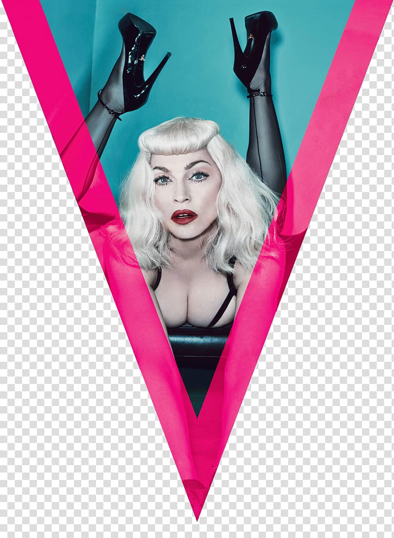 V Magazine Cover Madonna transparent background PNG clipart