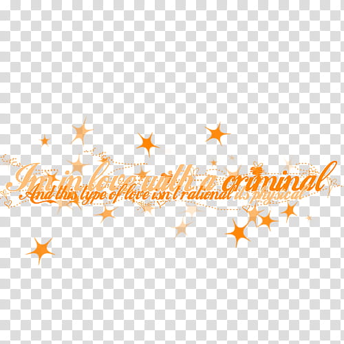 textos, Im in love with a criminal art transparent background PNG clipart