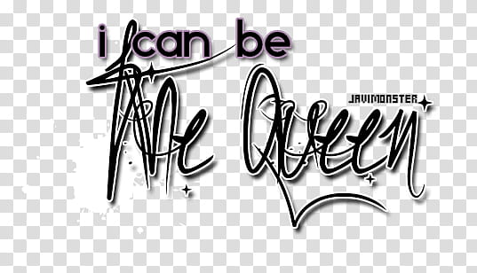 I Can Be The Queen Lady Gaga transparent background PNG clipart