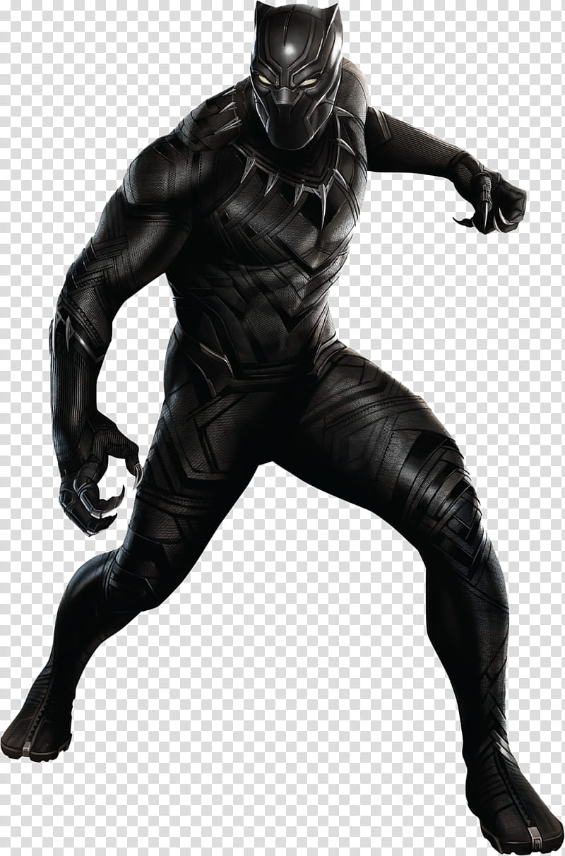 Captain America Civil War Black Panther  transparent background PNG clipart