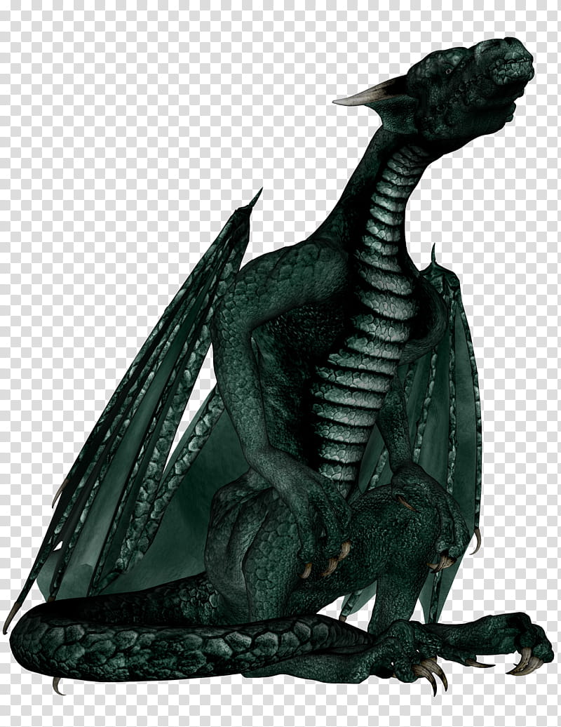 Dragon Green Aug B, green dragon character transparent background PNG clipart