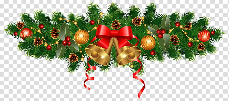 Christmas decor transparent background PNG clipart