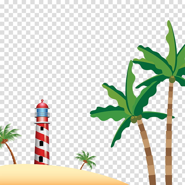 Coconut Tree Drawing, Coqueiros Beach, Palm Trees, Seaside Resort, Green, Leaf, Plant, Arecales transparent background PNG clipart
