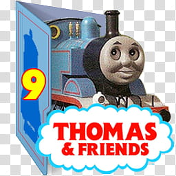 Thomas and Friends Folder Icon Sets CV Eng Jap , Thomas & friends S (Color Ver) (Folder Icon) (Eng) V transparent background PNG clipart