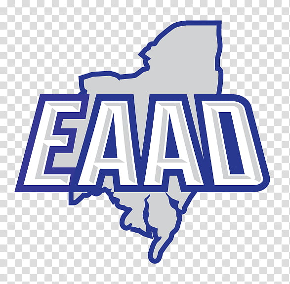 Eastern Athletic Association Of The Deaf Logo, Deaflympics, Organization, New Jersey, Hearing Loss, Department Of Motor Vehicles, Electric Blue transparent background PNG clipart