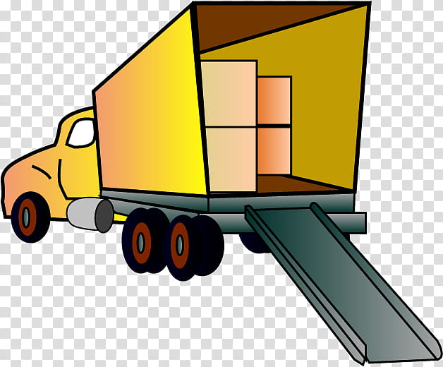 Car, MOVER, Van, Truck, Transport, Relocation, Cargo, Cartoon transparent background PNG clipart