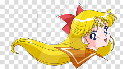 Sailor Venus transparent background PNG clipart