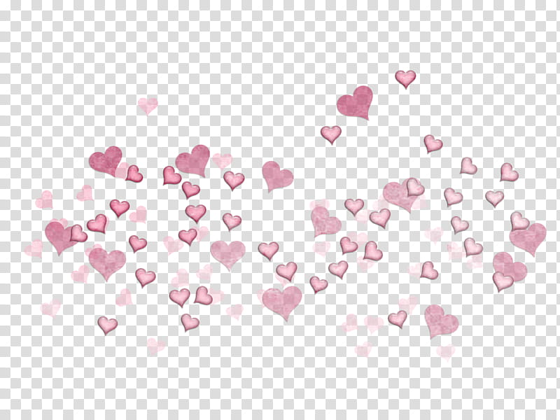 Scatterz Part , pink and red hearts transparent background PNG clipart