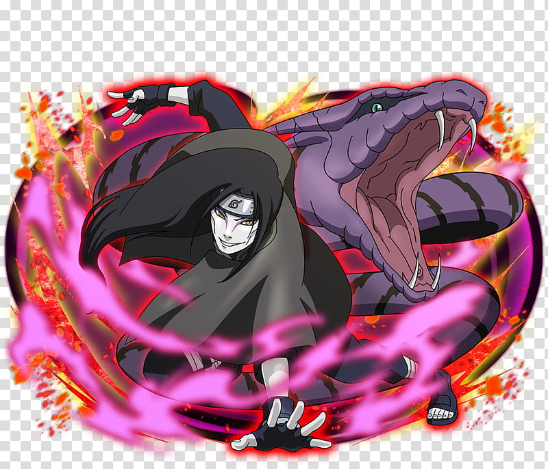 Orochimaru One of the Legendary Sannin transparent background PNG clipart