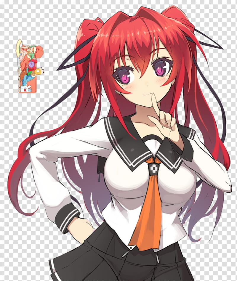 Mio Naruse (Shinmai Maou no Testament), Render transparent background PNG clipart