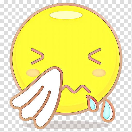 Joy Emoji, Cartoon, Face With Tears Of Joy Emoji, Common Cold, Sneeze, Yellow, Emoticon, Smile transparent background PNG clipart