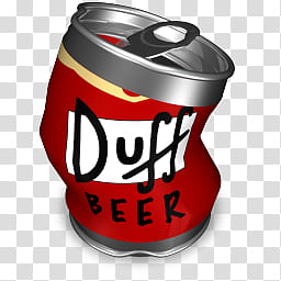Duff beer transparent background PNG clipart | HiClipart