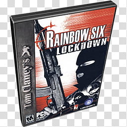 PC Games Dock Icons v , Rainbow Six Lockdown transparent background PNG clipart