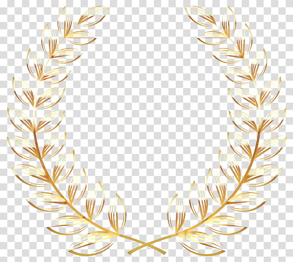 Gold Frames, Wreath, Laurel Wreath, Garland, Bay Laurel, Olive Wreath, Frames, Feather transparent background PNG clipart