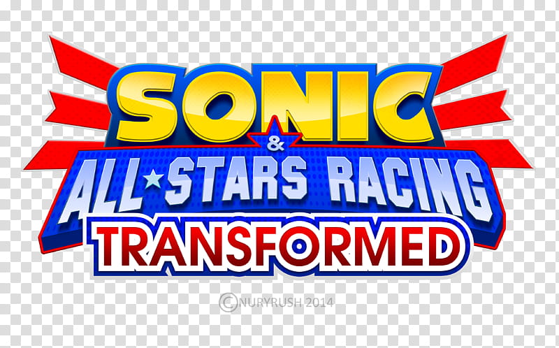 Sonic And All Stars Racing Transformed Logo Remade transparent background PNG clipart