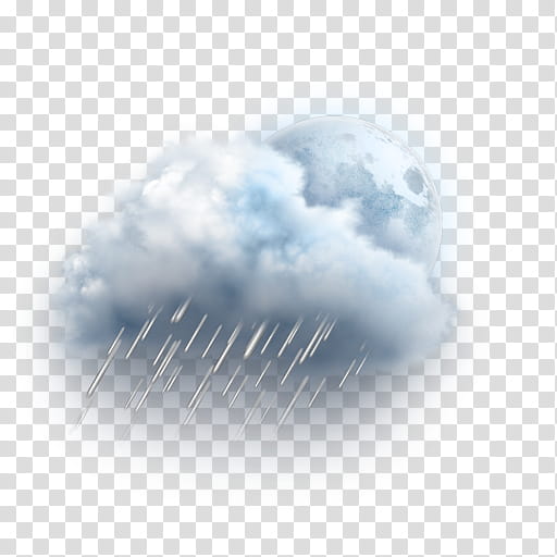 The REALLY BIG Weather Icon Collection, mostly-cloudy-freezing-rain-night transparent background PNG clipart