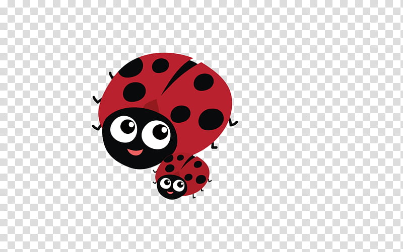 Ladybug, Beetle, Ladybird Beetle, Little Ladybug, Sevenspot Ladybird, Cartoon, Insect, Red transparent background PNG clipart