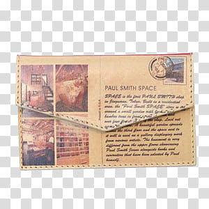 Old times , Paul Smith Space mail transparent background PNG clipart