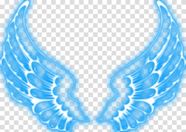 Angel and devil wings on a blue background. The - Stock Illustration  [62198403] - PIXTA