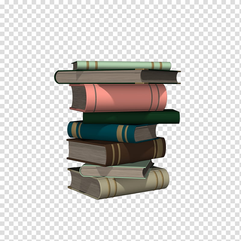 Books, piled book art transparent background PNG clipart